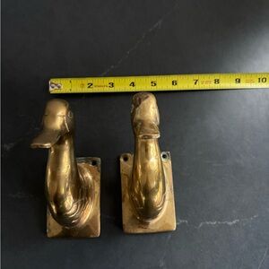 Brass Duck Wall Hooks